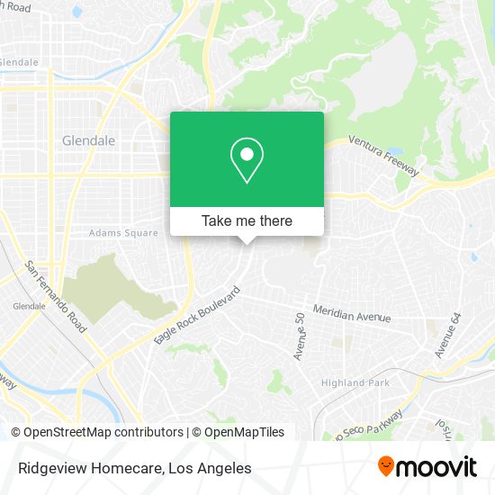 Ridgeview Homecare map