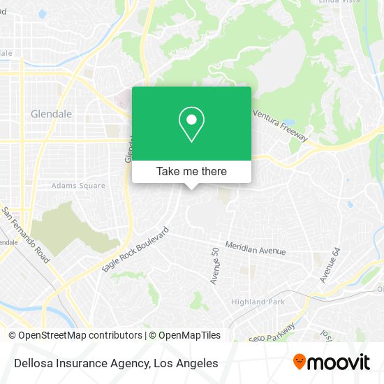 Mapa de Dellosa Insurance Agency