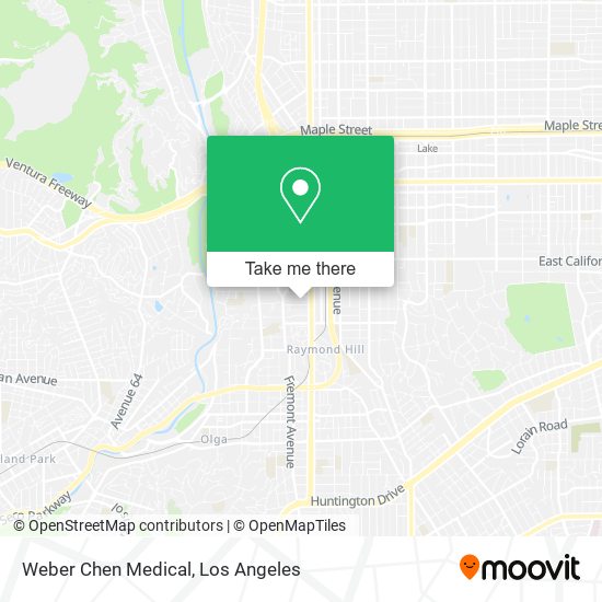 Weber Chen Medical map