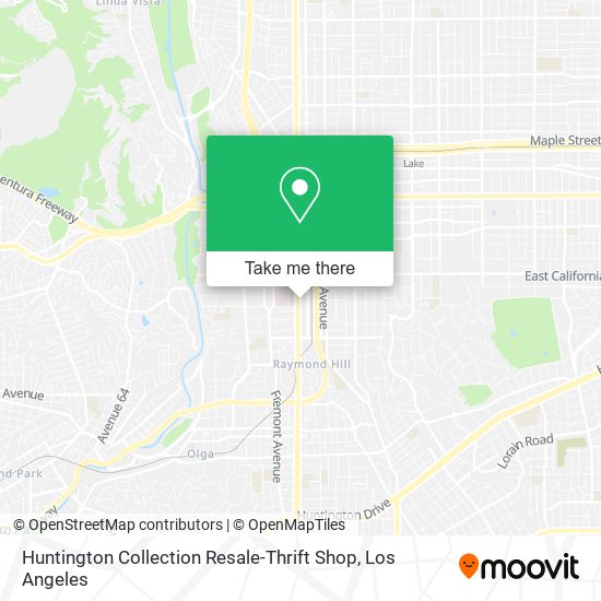 Mapa de Huntington Collection Resale-Thrift Shop
