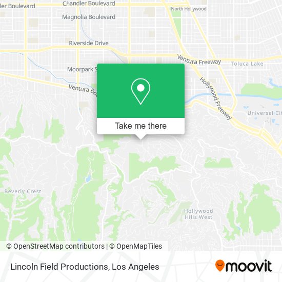 Mapa de Lincoln Field Productions
