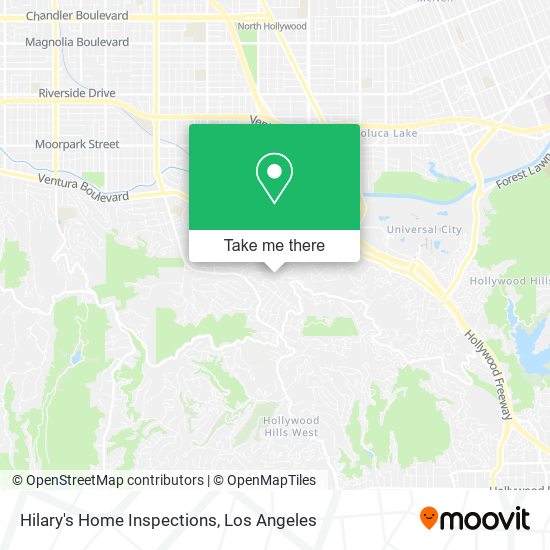 Hilary's Home Inspections map