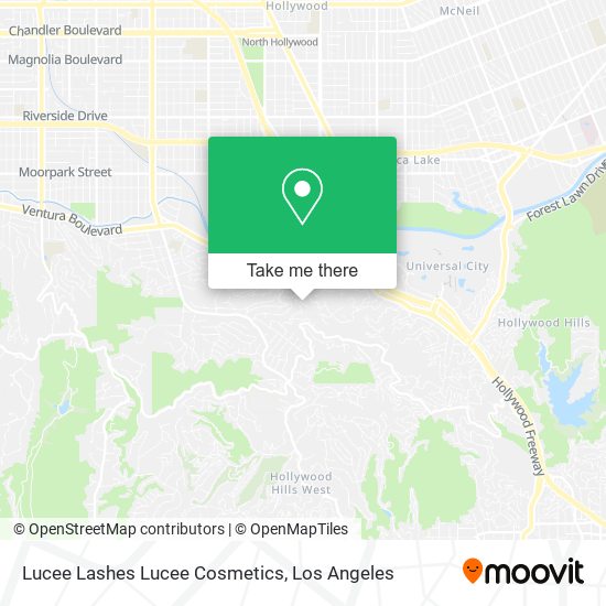 Mapa de Lucee Lashes Lucee Cosmetics