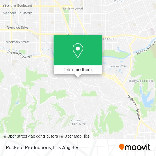 Pockets Productions map