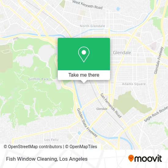 Fish Window Cleaning map