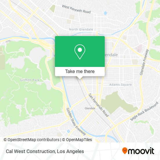 Mapa de Cal West Construction