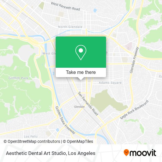 Mapa de Aesthetic Dental Art Studio