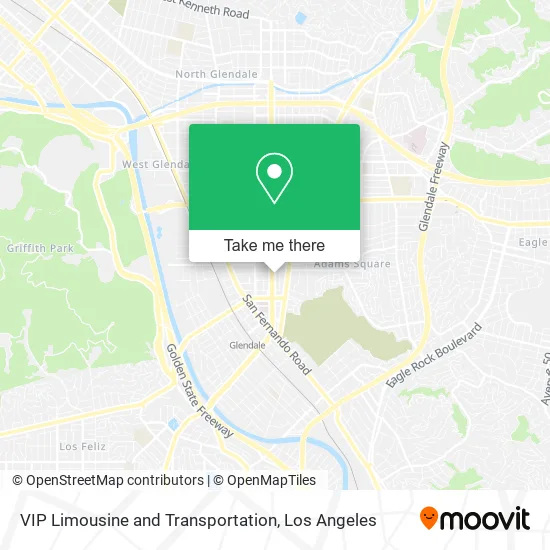 VIP Limousine and Transportation map