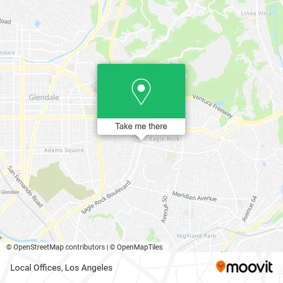 Local Offices map
