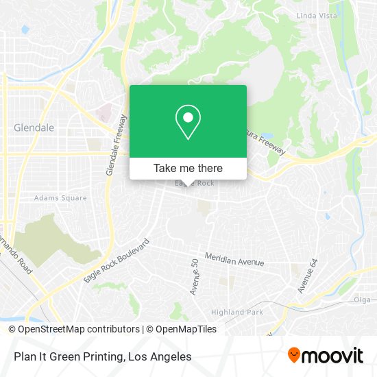 Mapa de Plan It Green Printing