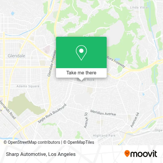 Sharp Automotive map