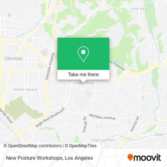 New Posture Workshops map