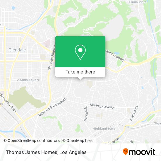 Mapa de Thomas James Homes