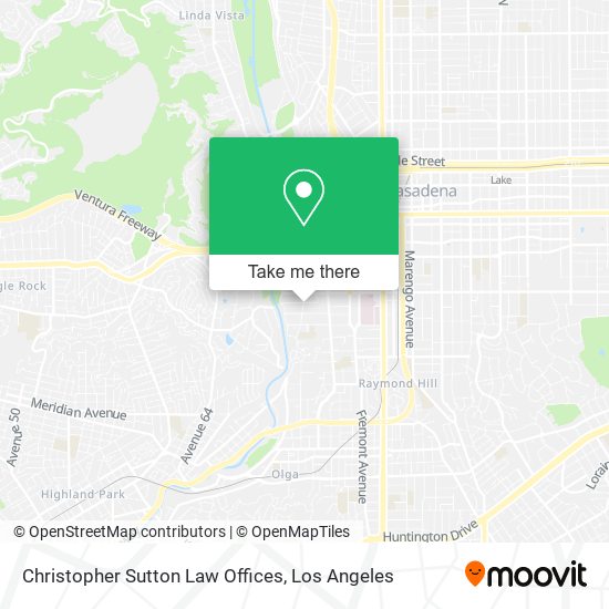 Christopher Sutton Law Offices map