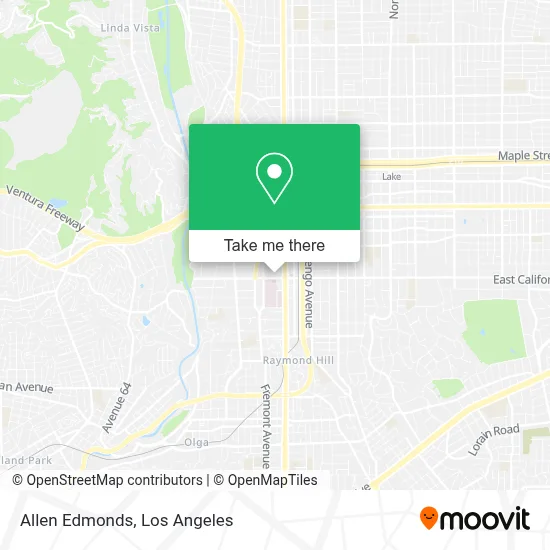 Allen Edmonds map