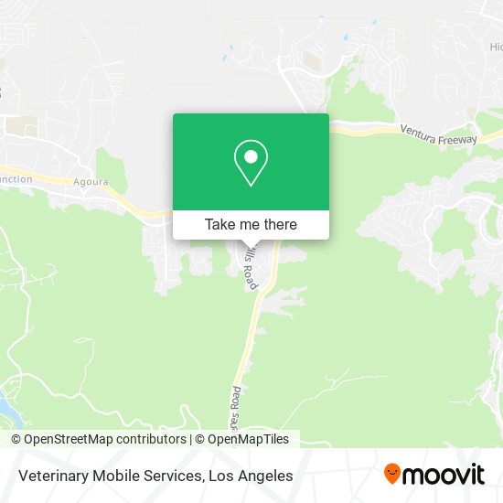 Veterinary Mobile Services map