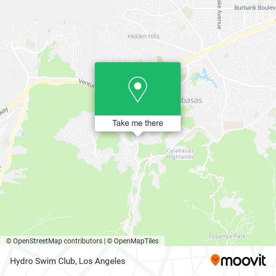 Mapa de Hydro Swim Club