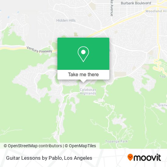 Guitar Lessons by Pablo map