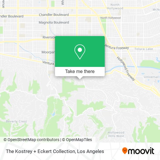 The Kostrey + Eckert Collection map