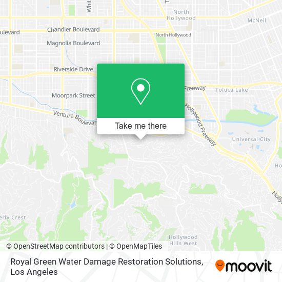 Mapa de Royal Green Water Damage Restoration Solutions