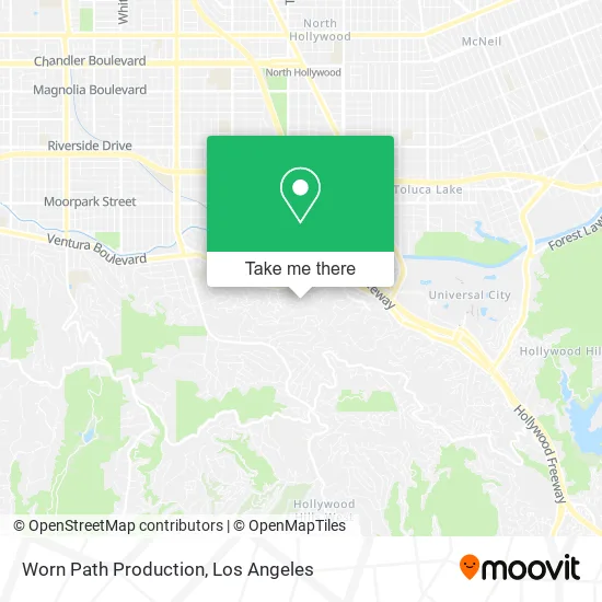 Mapa de Worn Path Production