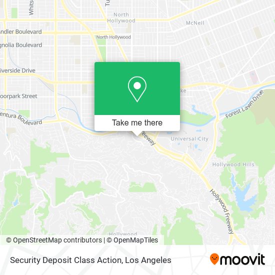 Mapa de Security Deposit Class Action