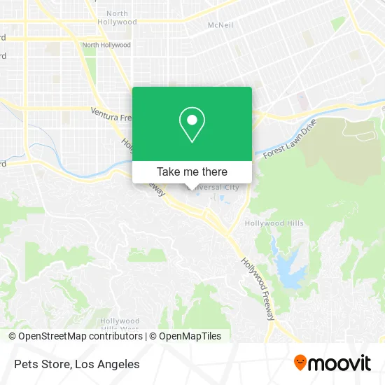 Pets Store map