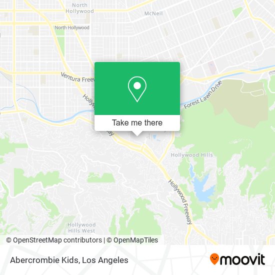 Abercrombie Kids map