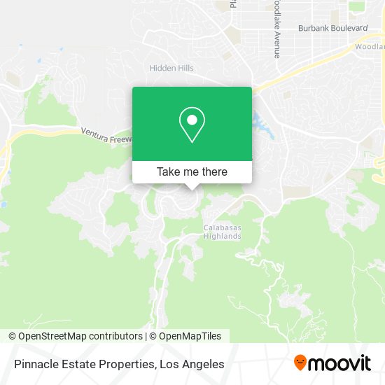 Mapa de Pinnacle Estate Properties