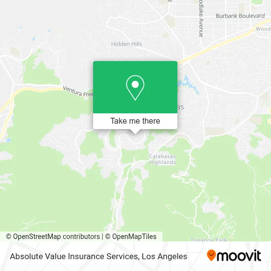 Absolute Value Insurance Services map