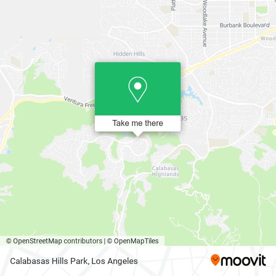 Calabasas Hills Park map