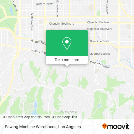 Sewing Machine Warehouse map