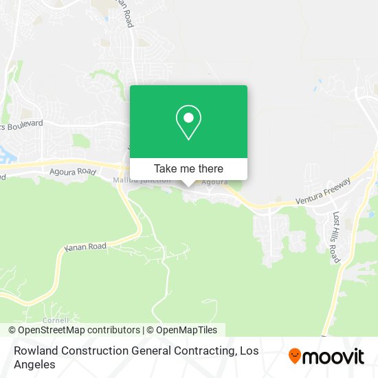 Mapa de Rowland Construction General Contracting