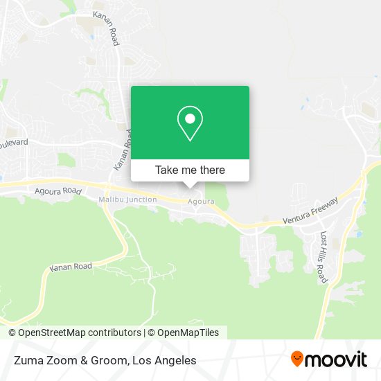 Mapa de Zuma Zoom & Groom