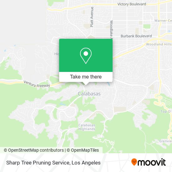 Sharp Tree Pruning Service map