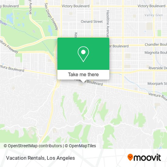 Vacation Rentals map
