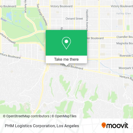 PHM Logistics Corporation map