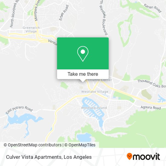 Culver Vista Apartments map