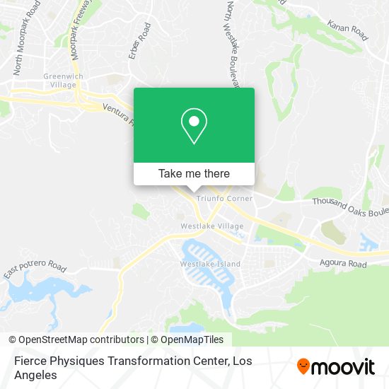 Fierce Physiques Transformation Center map
