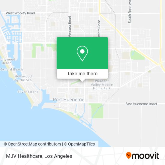 MJV Healthcare map