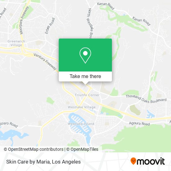 Skin Care by Maria map