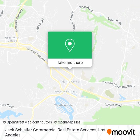 Mapa de Jack Schlaifer Commercial Real Estate Services