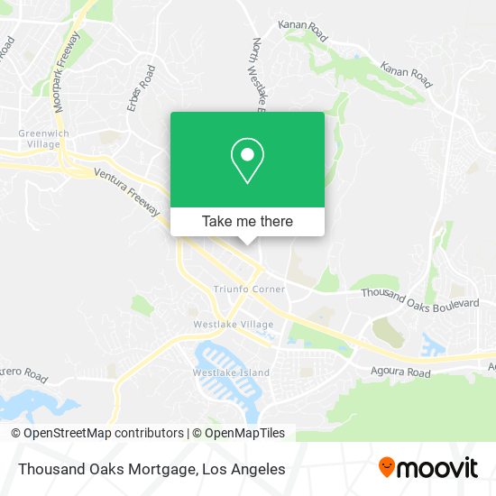 Mapa de Thousand Oaks Mortgage