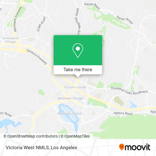 Mapa de Victoria West NMLS