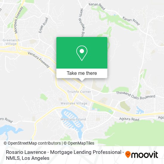 Rosario Lawrence - Mortgage Lending Professional - NMLS map