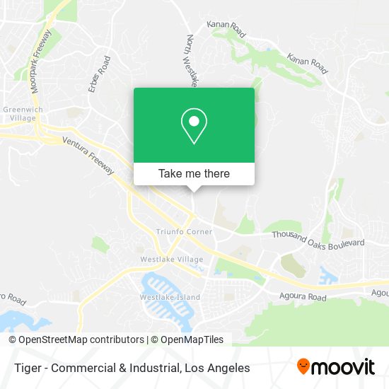 Tiger - Commercial & Industrial map
