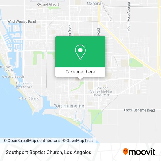 Southport Baptist Church map