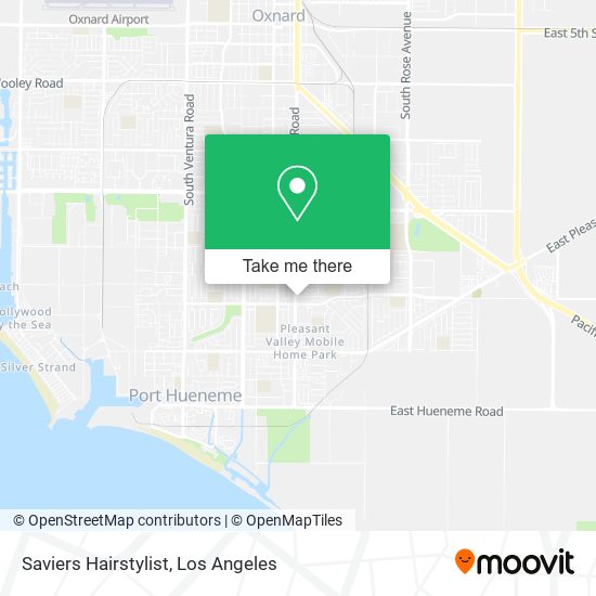 Mapa de Saviers Hairstylist