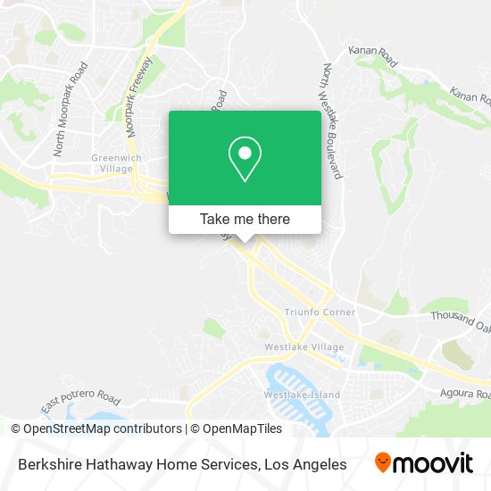 Berkshire Hathaway Home Services map