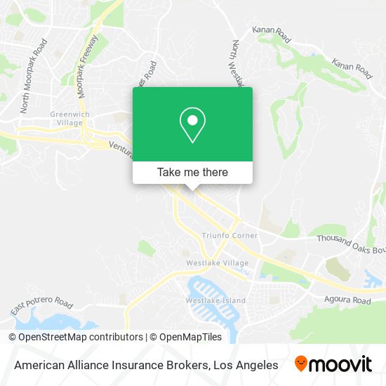 American Alliance Insurance Brokers map